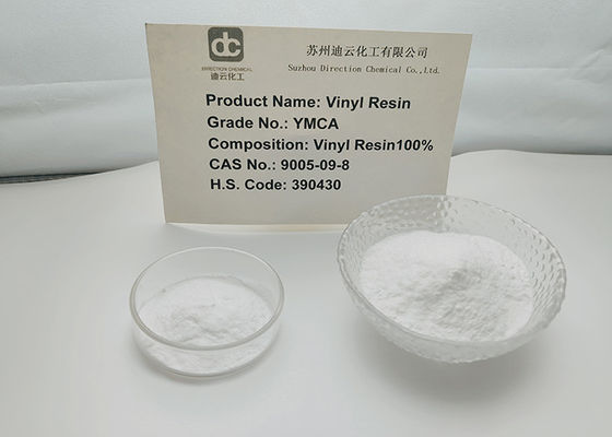 VMCA Carboxyl-Modified Vinyl Chloride Vinyl Acetate Terpolymer Resin YMCA는 안료 페이스트 플레이크에 사용됩니다.